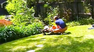 Bae blonde bimbos offer oral sex, takes a rough penis and facial outside