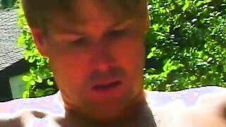 Bae blonde bimbos offer oral sex, takes a rough penis and facial outside
