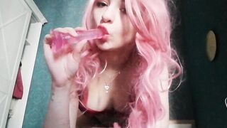 Masturbation with a sex toy