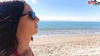 German slender Cougar pick up for beach outdoors sexdate