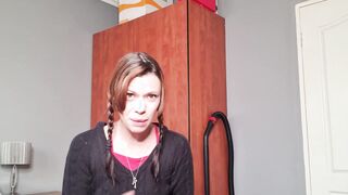 Solo cunt with mouth taking filthy to her bf older boss vibrator fucking