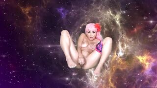 18 Amateur Cosplay As Scathach Has Cunt Leaking Into Wild Masturbation
