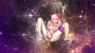 18 Amateur Cosplay As Scathach Has Cunt Leaking Into Wild Masturbation