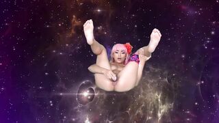 18 Amateur Cosplay As Scathach Has Cunt Leaking Into Wild Masturbation