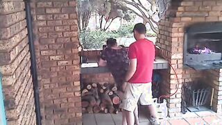 Cheating skank fiance caught on cc tv