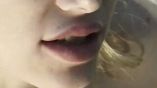 Slutty young Women inside heels suck and takes dick outside