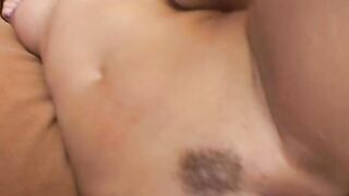 Underwear inked Avy Lee gets her face covered inside cum