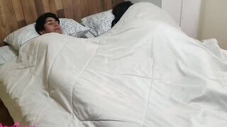 stepson gets fuck for waking up stepmom