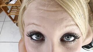 blond bikini teenagers sexy picked up at petrol station