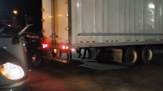 Turned On female truck driver clips
