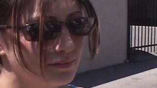 The hot Shy Love looks shy but shows herself to be a total