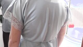 What does fiance when hubby is away? Hot Milf Frina her typical 1 day. Treason. Sex. Nude at home. Whore wifey Hoe. Cuckold. Bushy cunt. Natural titted Milf. Shower cabin. Restroom. Private porn