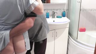 What does fiance when hubby is away? Hot Milf Frina her typical 1 day. Treason. Sex. Nude at home. Whore wifey Hoe. Cuckold. Bushy cunt. Natural titted Milf. Shower cabin. Restroom. Private porn