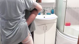 What does fiance when hubby is away? Hot Milf Frina her typical 1 day. Treason. Sex. Nude at home. Whore wifey Hoe. Cuckold. Bushy cunt. Natural titted Milf. Shower cabin. Restroom. Private porn