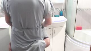 What does fiance when hubby is away? Hot Milf Frina her typical 1 day. Treason. Sex. Nude at home. Whore wifey Hoe. Cuckold. Bushy cunt. Natural titted Milf. Shower cabin. Restroom. Private porn