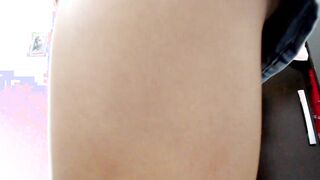 My ex-wife's innocent let me fill her little face with milk IG @jsexycouple171 FILM COMPLETE ON MY RED