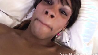 19 yr older Ebony Teens w Penis Sucking Off Lips Fucks into point of view Movie
