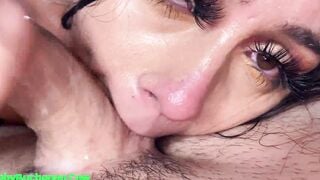 Lilly Hall Face Pounded Slapped Eats Booty & Spit On