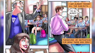 Fucking the Hot blue eyed professor - Geeks Stallion