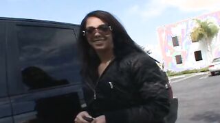 The young dark haired Paulina James shows her eager vagina