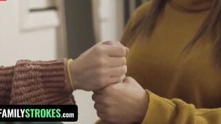 FamilyStrokes - Perv Stepmom and Stepdad Expose Their Sexsual Step Daughter Jessae Rosae's Sex Concealed