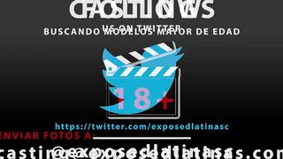 ExposedLatinas - Lucky delivery bro offer the best customer service to a turned on hispanic - Abby Montano