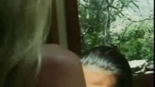 Irresistible Beauty moans as she gets her soak twat pounded rough by a long pole