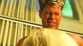 Blond whore liking rough dick
