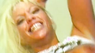 Blond whore liking rough dick