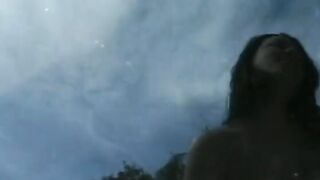 Dark Haired getting pounded public