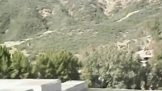 Skinny blonde with gorgeous booty ride dick by the jacuzzi