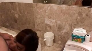 Rough white dick is a lot for this amazing breasted young tight bodied oriental hoe