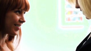 Lesbians Marie Mccray and Kiara Diane are freaky 19 yo