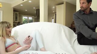 GIRLCUM Tight Snatch Blonde Mackenzie Moss EJACULATES Hard Multiple Times