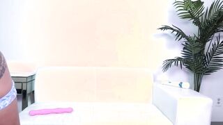 Camsoda - Eighteen Into Goddess Panties Masturbates With Various Vibrators