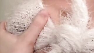 Cigarette smoking white women gets a pov facial after her butt gets plowed rough
