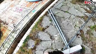 Ms. anal bitch stays true to her name in outdoors