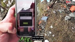 Ms. anal bitch stays true to her name in outdoors