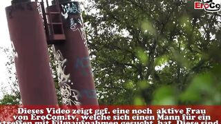 Ms. anal bitch stays true to her name in outdoors
