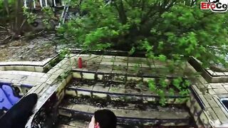 Ms. anal bitch stays true to her name in outdoors