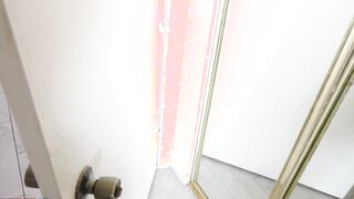 Caught watching stepmom inside the WC and she likes it!