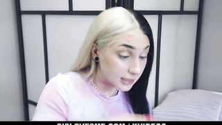 New Step Sister (Skylar Vox) Tests Her Brother's Penis - SisLovesMe