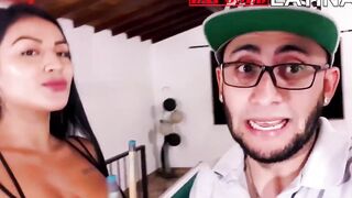 MARIANA MARTIX PLAYS POOL WIH SOLDIER LONG DICK