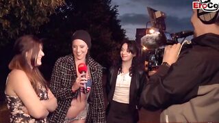 SCANDAL CASTING - German 18 yo year mature pick up unknown people Street