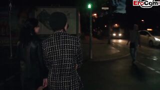 SCANDAL CASTING - German 18 yo year mature pick up unknown people Street