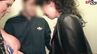 SCANDAL CASTING - German 18 yo year mature pick up unknown people Street