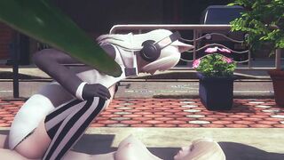 Futanari Cartoon 3D Uncensored - Omura hand job and fuck inside the street - Japanese chinese Manga Hentai Sex Tape Game Porn