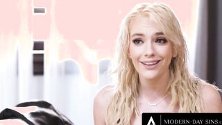 MODERN-DAY SINS - Kenna James DOMINATES Big Boobed Transsexual Ex Brittney Kade's Booty With Strap-On Anal!