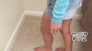 19 year mature has shuttering orgasm on movie