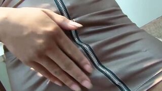 Eastern cross dressing woman with her sex toy